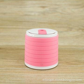 Ultrasonic Cool Mist Humidifier with Silicone Surface and Customized LED Light